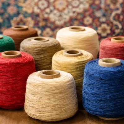 رنگرزی نخ فرش | خرید نخ فرش